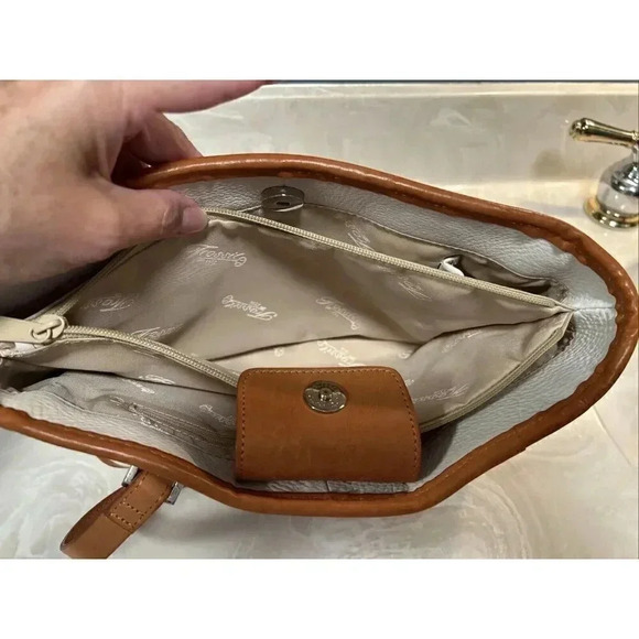 Fossil Handbag white and‎ camel classic - Picture 8 of 9